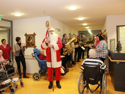 Nikolausbesuch im SeniorenHaus