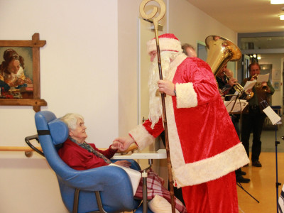 Nikolausbesuch im SeniorenHaus