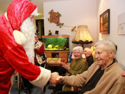 Nikolausbesuch im SeniorenHaus