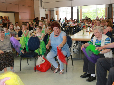 Gelungener Auftritt beim Pfarrfest
