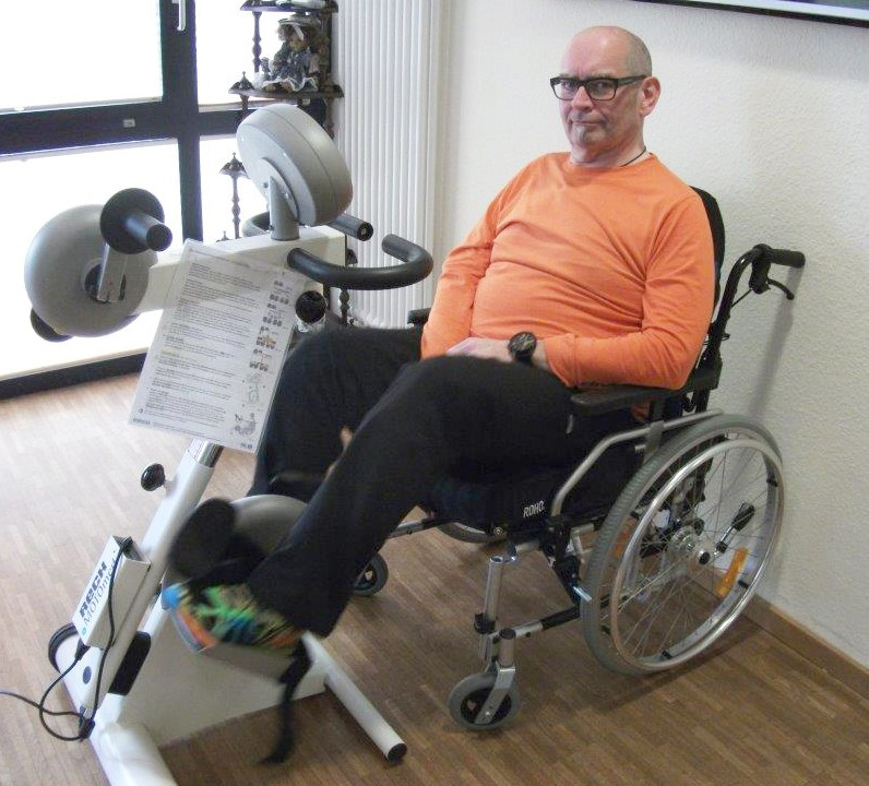 Ein Fitnessgerät für die Senioren
